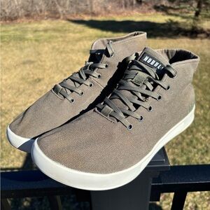 NICE NOBULL MID CANVAS TRAINER ARMY GREE Shoes Size Unisex Men 10.5 Women 12